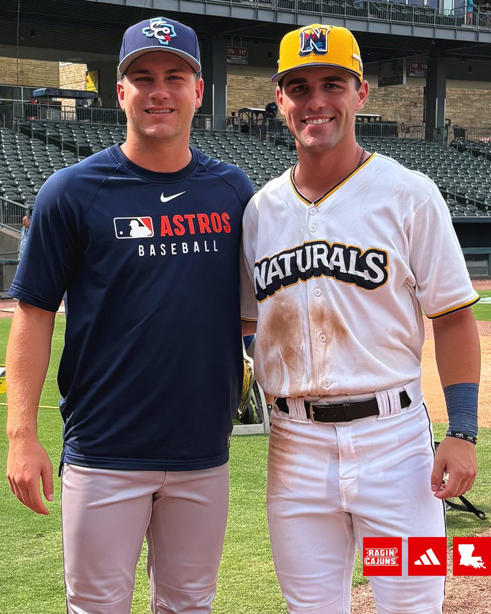 Louisiana Ragin’ Cajuns® Baseball (@ragincajunsbsb) on Twitter photo A pair of #WaterHoseBoys facing off against each other in AA ball.
#GeauxCajuns | <a href="/NezuhJ/">Jackson nezuh</a> | <a href="/carson_r7/">Carson Roccaforte</a> A pair of #WaterHoseBoys facing off against each other in AA ball.
#GeauxCajuns | <a href="/NezuhJ/">Jackson nezuh</a> | <a href="/carson_r7/">Carson Roccaforte</a>