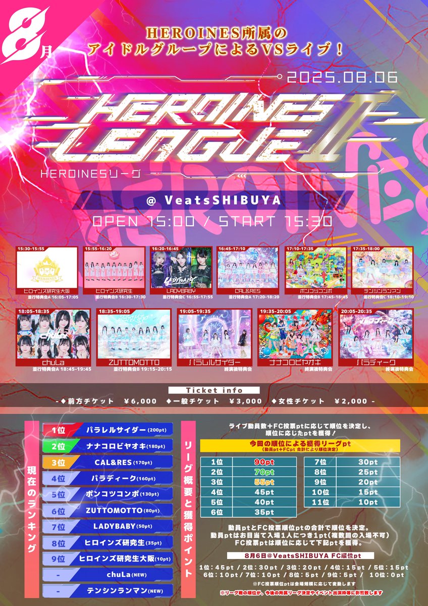 HEROINES（ヒロインズ） on X: 