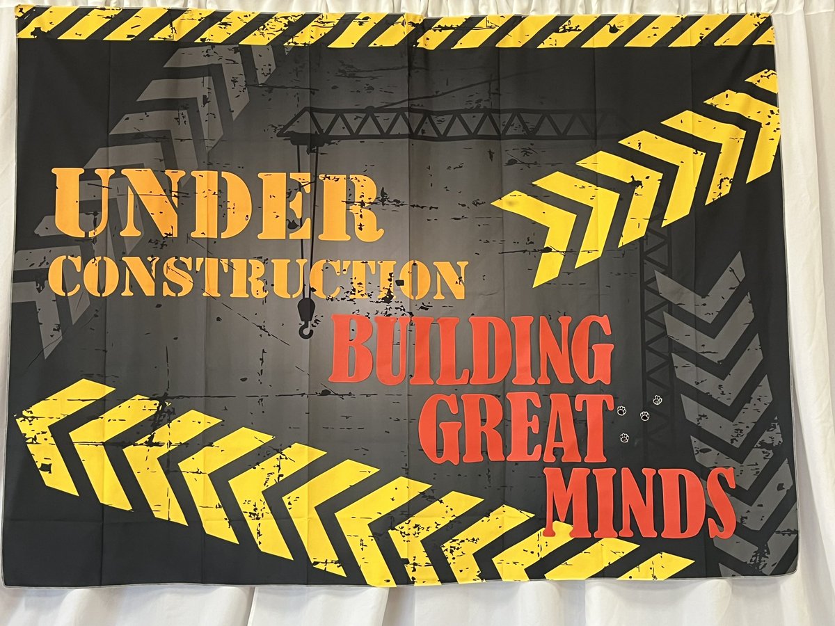 suptrdave's tweet photo. Huge thanks to Mrs. Nanes and her amazing crew for transforming the HS Commons into a fantastic “Under Construction: Building Great Minds” space for our Welcome Back Teachers program tomorrow! 👷♀️🛠️📚 #BISDProud #BuildingGreatMinds #BackToSchool https://t.co/0v8SGtZJtY