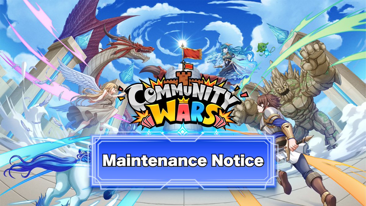【Maintenance Notice】
We are currently conducting maintenance starting from 10:00 AM on August 4th. The game will be unavailable during maintenance.
⏰️ Maintenance Period ⏰️
August 4th 10:00 AM ~ August 5th 9:59 AM (JST)

We apologize for any inconvenience caused and