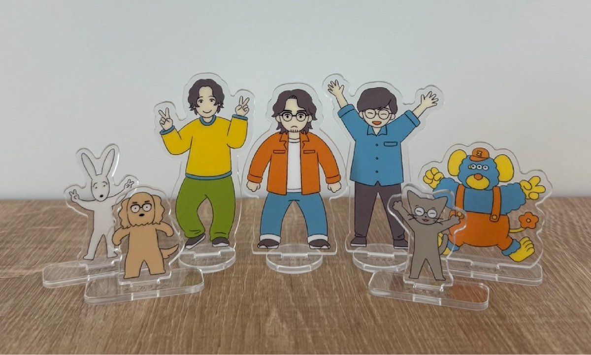 🛰️アクスタデザイン公開✨】 #ズーカラデル 9月10日(水)発売