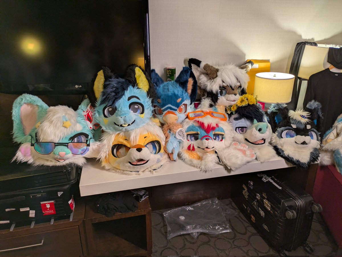 Kemono times eight!  #Canfur2025