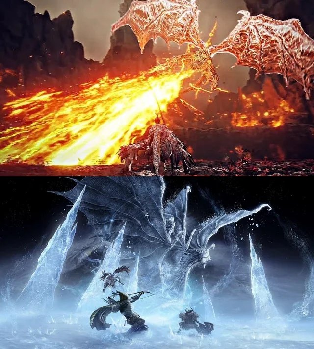 Who's the best FromSoft dragon 🐲?

#ELDENRING