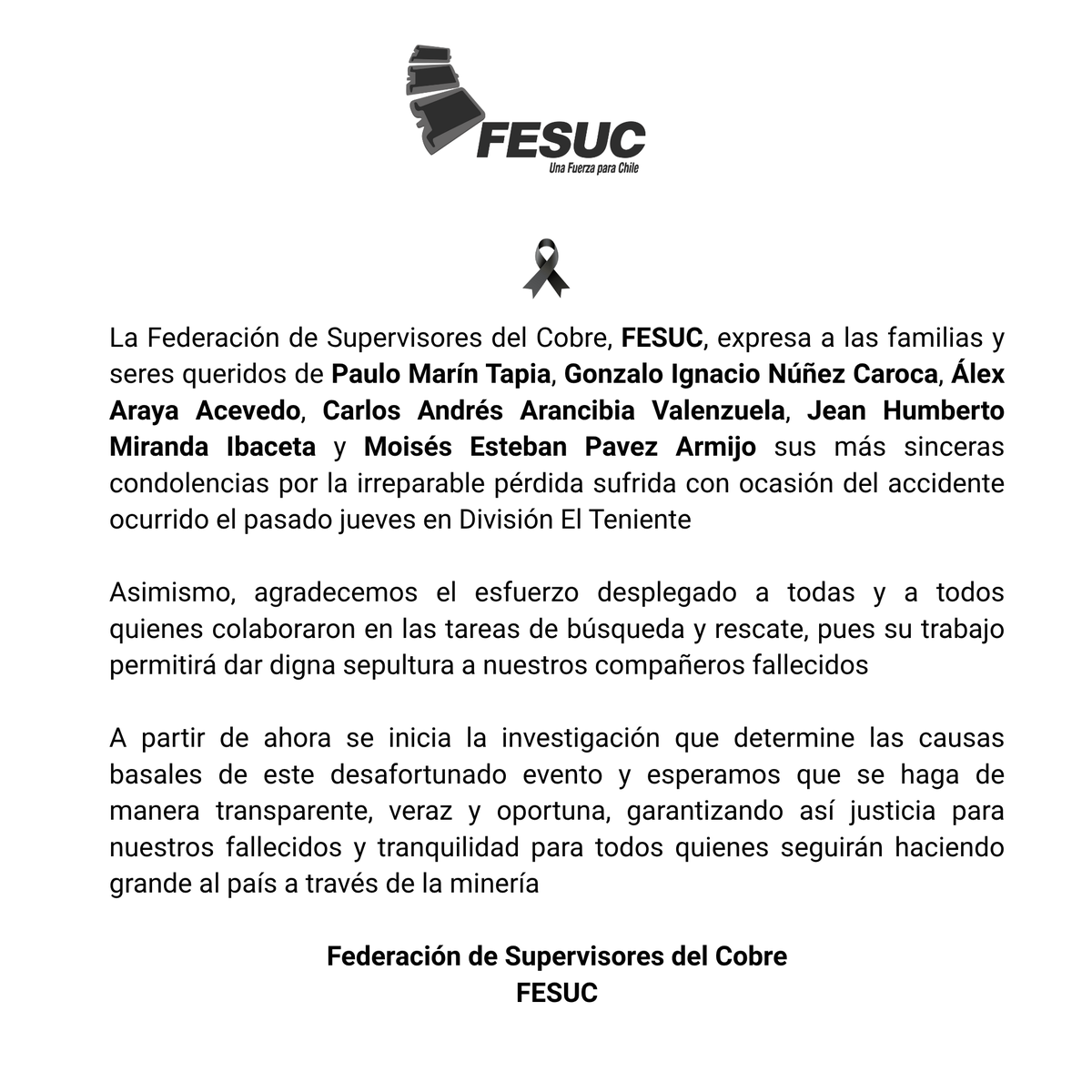 FESUC (@fesuc_chile) on Twitter photo 