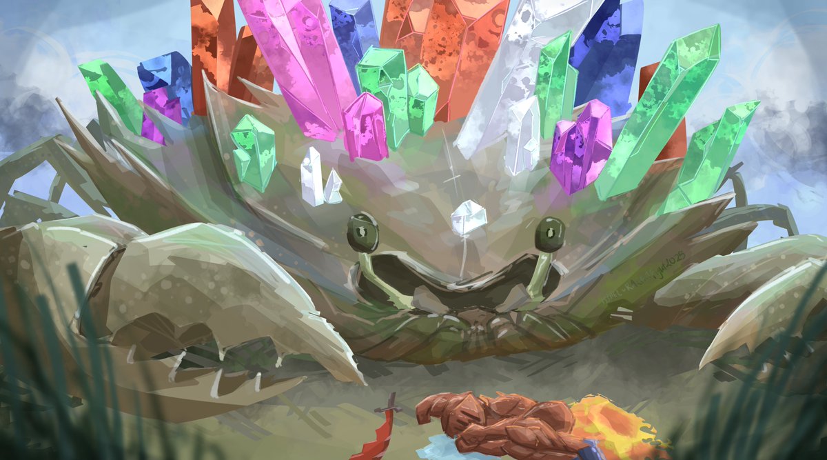 people yearn for the crab 

#osrs #RACArtFight #VarlamoreArtChallenge