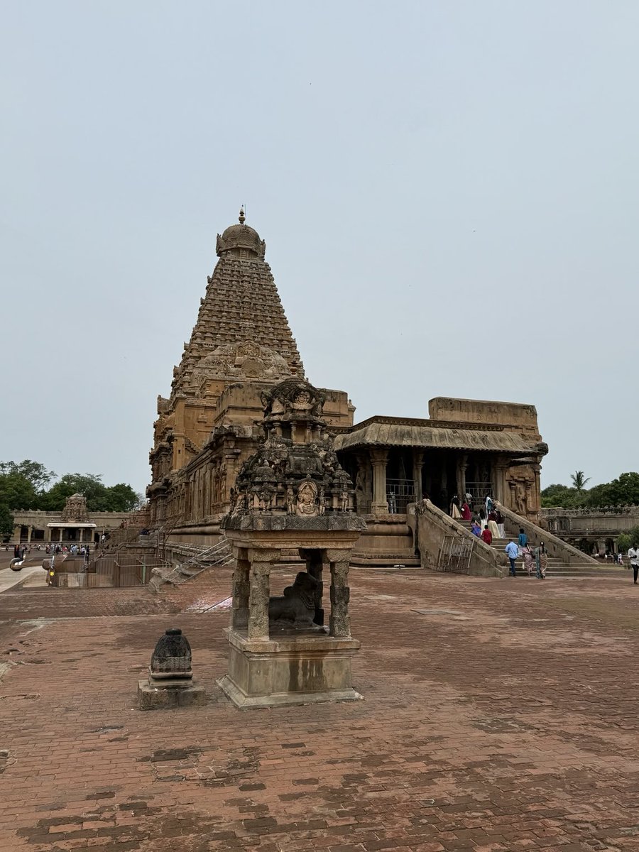 Had the good fortune of praying at the Brihadisvara Temple in the holy month of Shravan. 

In absolute awe of the temple complex and the architecture that has stood proudly for more than a thousand years!