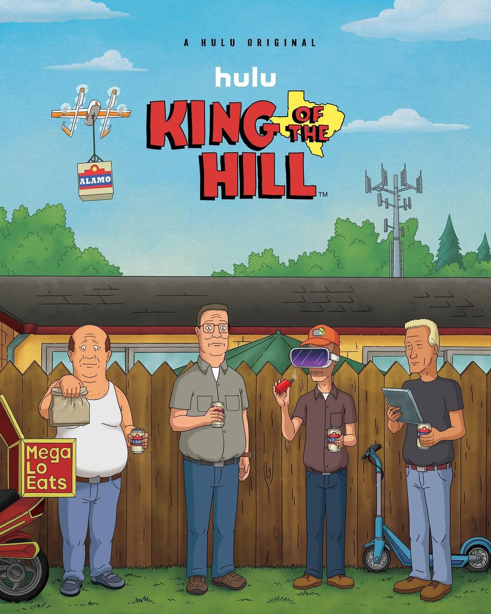 The King of the Hill revival releases tomorrow on Hulu. I am looking forward to it. Everything, I have read about the show sounds promising. As a fan of the show, I will tell you my honest opinion about it. Don’t listen to the “Conservative Influencer” who has never mentioned the