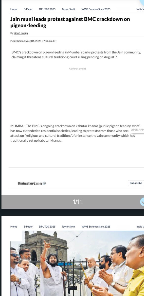 मराठी फलक नको म्हणारा विरेश शहा

किंवा 
हे जैन मुनी यांना मुळ मुंबईची संस्कृती नकोशी आहे .
कबुतरे समस्त मुंबईकरांना नकोशी आहे

शांती प्रिय जैन आरोग्य शास्त्र न्यायप्रणाली दोहोंना आव्हार देत आहेत
पुढील दंगली मराठी जैन होऊ  शकतील

x.com/abpmajhatv/sta…