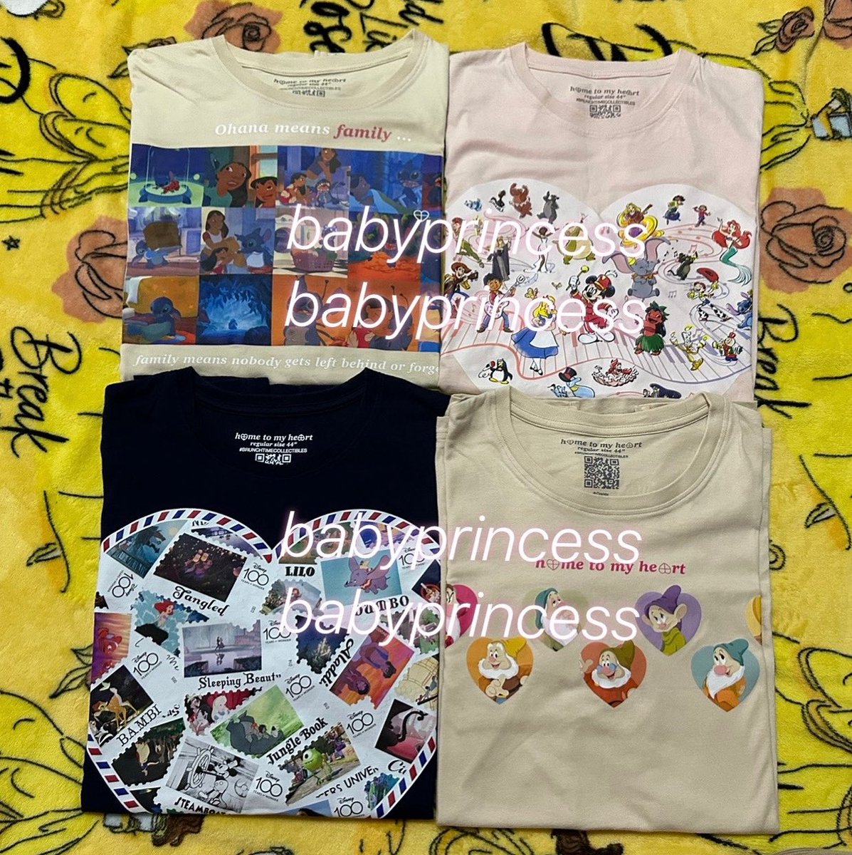 Baby_Princessd's tweet photo. ปรับราคา! ไม่ลดเยอะไปกว่านี้แล้วค่ะ
งดต่อราคา ⚠️รับราคาได้ค่อยทักมานะคะ⚠️
Hometomyheart used 44” ทุกตัวค่ะ
💛คนแคระ 2,290
🩵สติช 1,990
💙ห��วใจแสตมป์ 100ปี สีน้ำเงิน 1,490
🩷หัวใจ 100ปี ชมพู 1,390

💸ค่าส่ง40฿ 
#hometomyheart #hometomyheartส่งต่อ #ส่งต่อhometomyheart https://t.co/BCC8R2tOTF