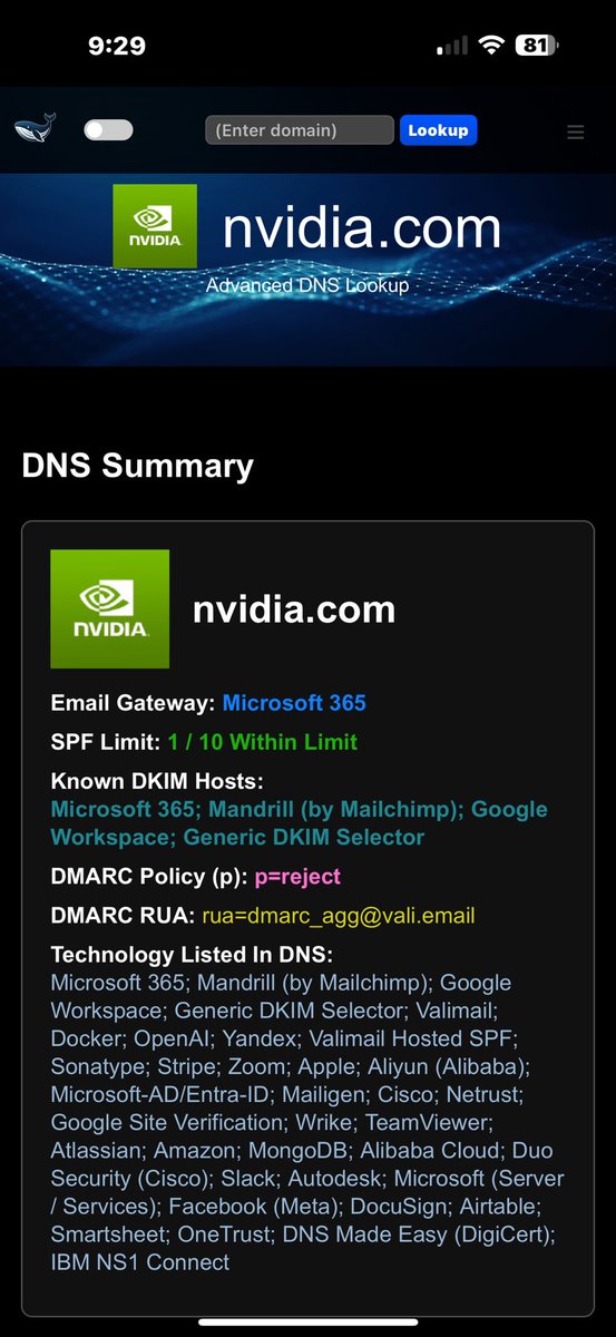 DNSai_app's tweet image. DNSai.com provides intuitive AI assisted DNS queries. Understanding DNS records has never been easier. #infosecurity #dfir #CyberSecurity
