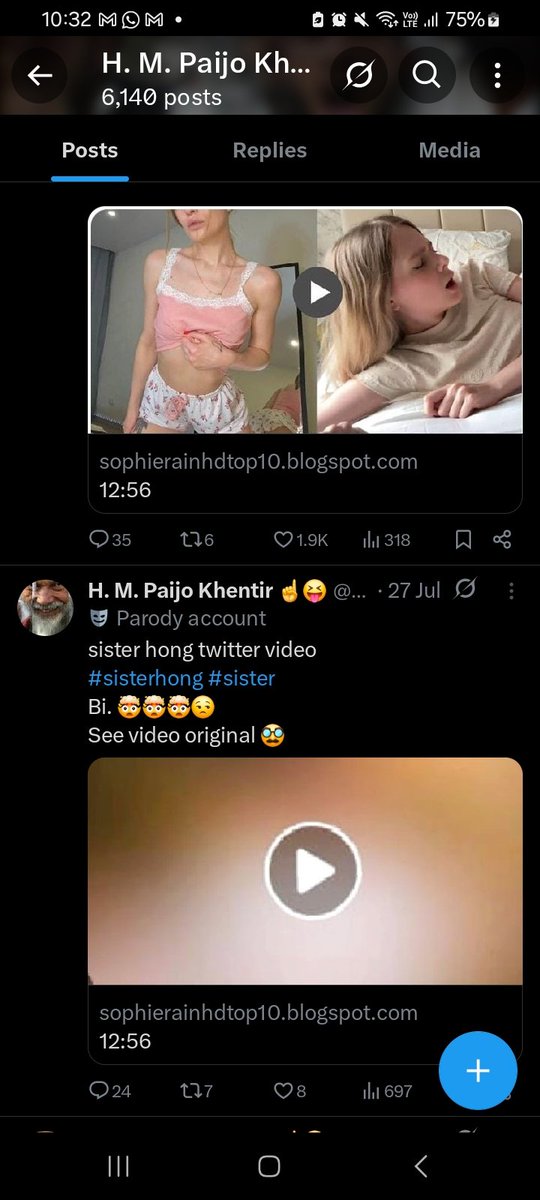 All, tolong report dan block akun @paijokhentirrr | akunnya dihack dan jadi akun bokep, yang follow dia tolong segera diblokir dan report. Makasih banyak

Akun Paijo sekarang yang ini ya <a href="/PaijoKentirr/">H. M. Paijo Khentir ☝️😝</a> jangan salah follow, tks