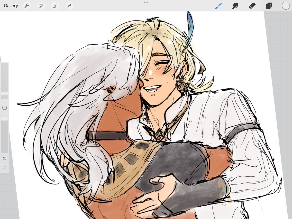 cyveh/kavehno quick hug doodle