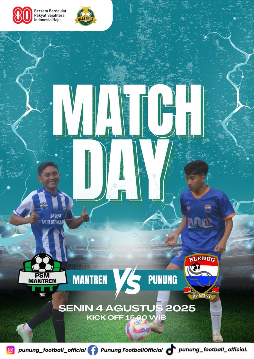 rendiagus's tweet photo. MATCHDAY
#GALADESA2025 https://t.co/9ZvVwzqESf