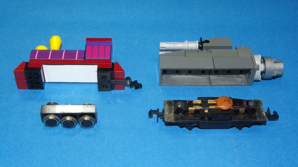 fujicco777's tweet image. きかんしゃトーマス
Nゲージ レゴトレイン GOGOトーマス トレイニアック
Thomas & Friends N Gauge LEGO Train AEG Trainiac
ウェポンユニットに、KATO11-104 チビ客車用動力ユニットを組みこんでいます。
#きかんしゃトーマス
#thomasandfriends
#AllEnginesGo
#LEGO