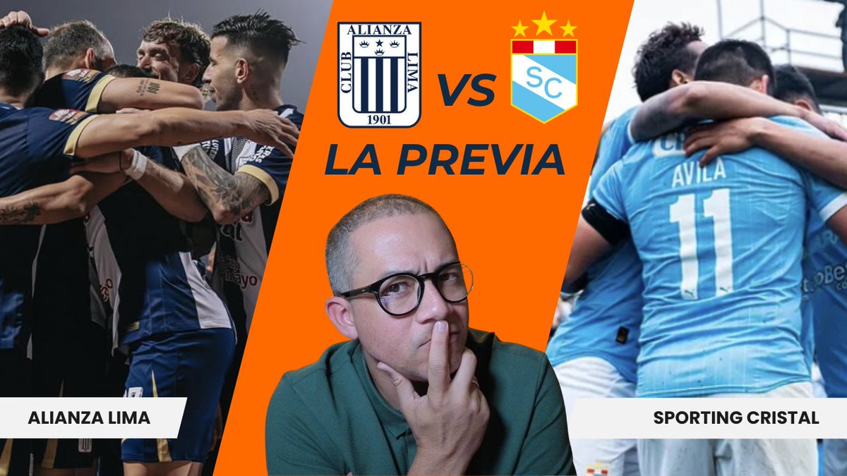 DiegolGana's tweet photo. 🔥 ¡ALIANZA vs CRISTAL!

Previa completa del partidazo 👇

✔️ Análisis defensa, mediocampo y ataque
✔️ Fortalezas, debilidades y claves tácticas
✔️ ¿Quién llega mejor?

🎥 Mira el video completo acá: 

[https://t.co/Gd1FgkC3w5

#AlianzaLima #SportingCristal #Liga1 #Futbolperuano https://t.co/41nnj0Ihyr