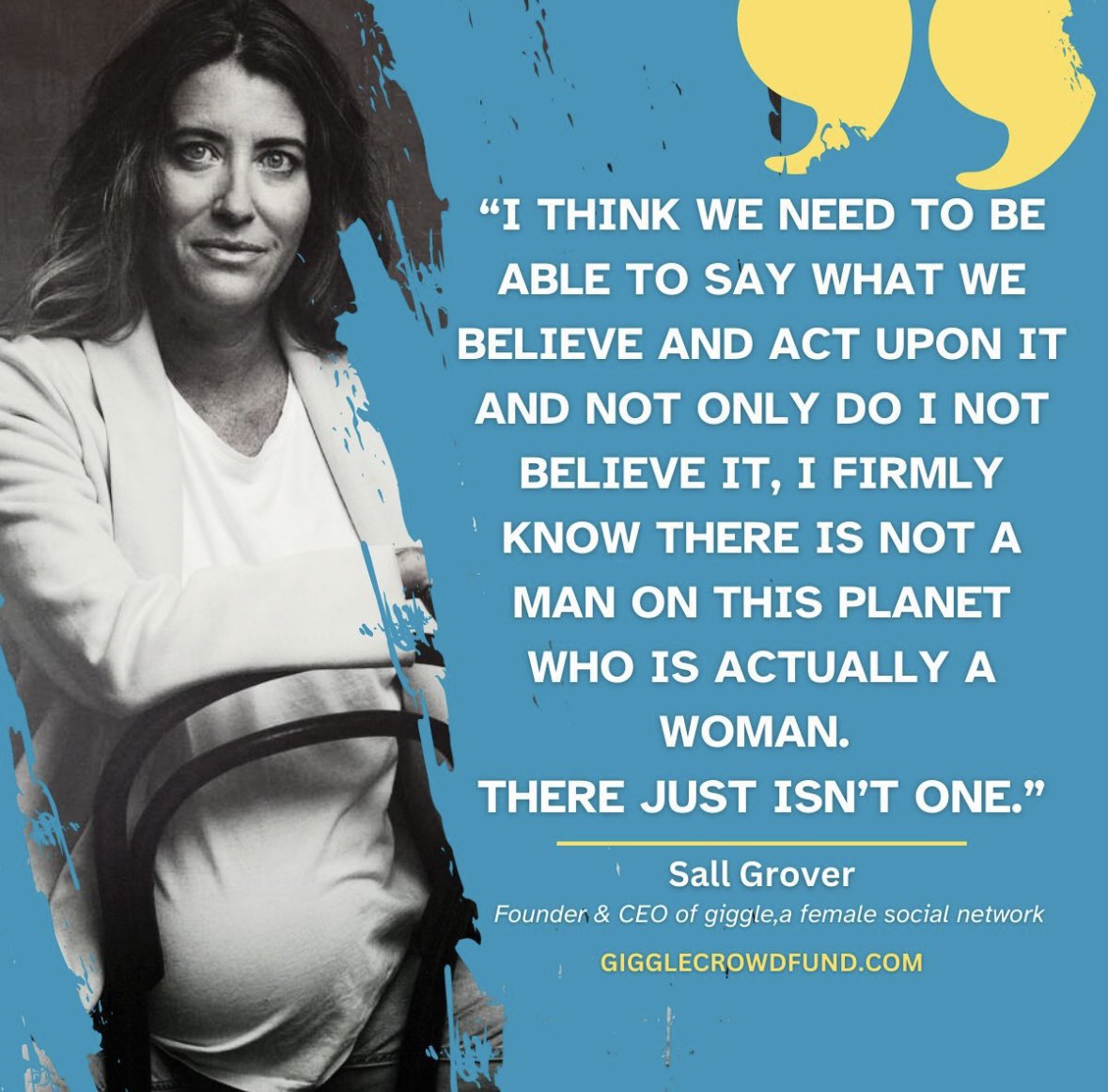 Posting this to remind anyone who needs to hear it: only women can get pregnant.