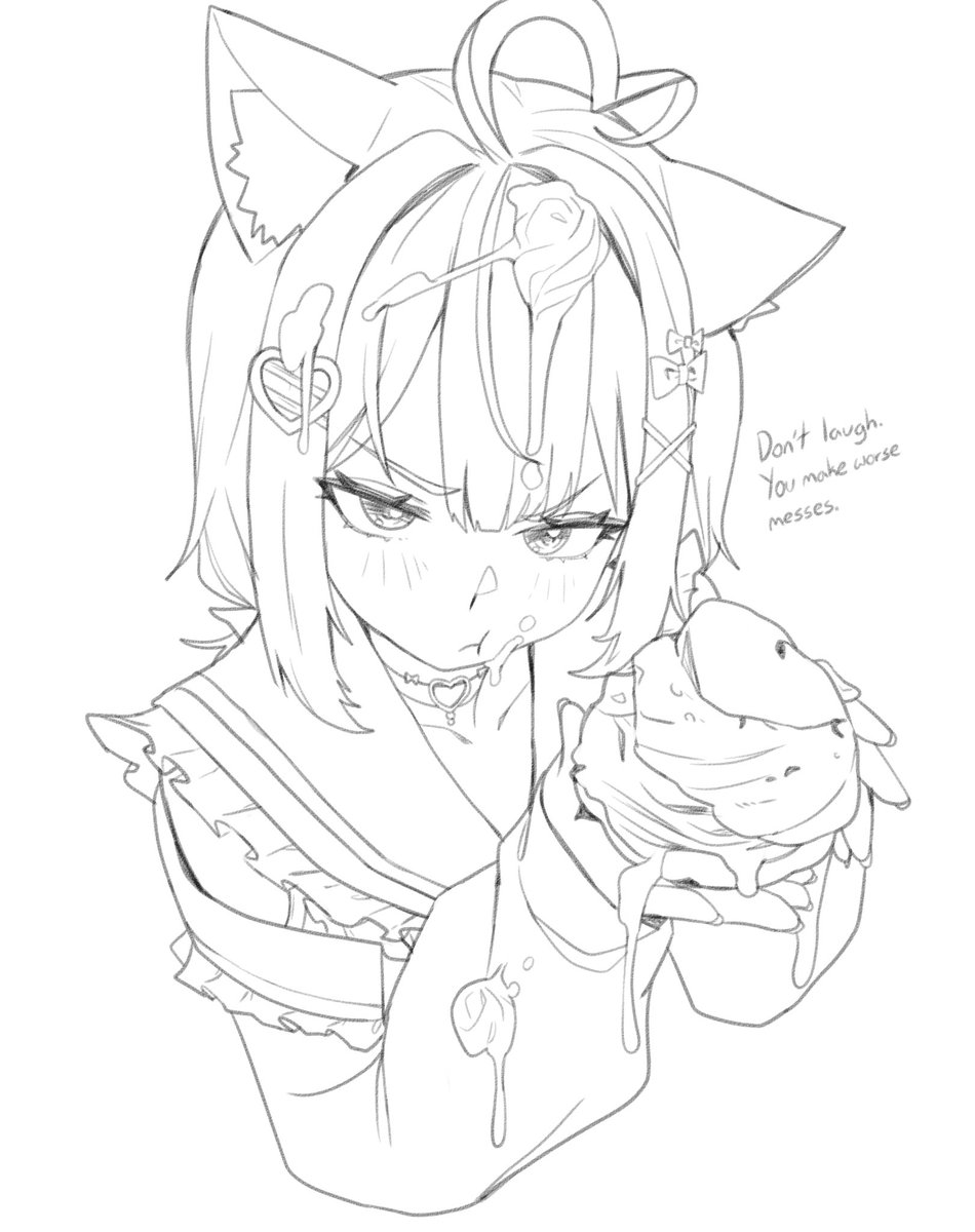 she's not normally this messy.

(everyone say thank you <a href="/thernz/">thernz🐈</a>)