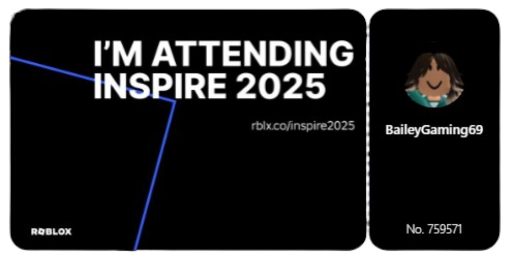 BaileyGaming69's tweet photo. Attending Inspire 2025! https://t.co/aNig7PqJxc