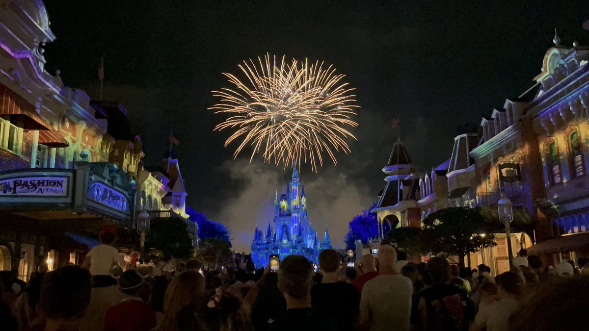 adam_ap_wdw's tweet image. Happily Ever After at Magic Kingdom