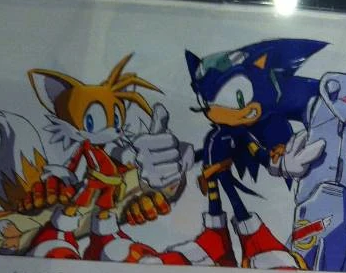 🥽  [ Early concept art for Sonic Riders ]
