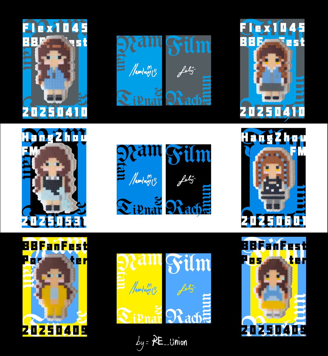 RE__union7's tweet photo. NamtanFilm Pixel Bean Cards Part 2: Stage Performance Edition

#NamtanFilm #น้ําตาลฟิล์ม 
#filmracha
#NamtanTipnaree https://t.co/9XkHGTfR6d