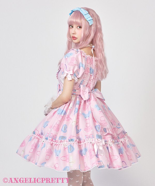 ぴあのさまBonjour ❁rosaliedress LilacGingham Angelic Pretty大阪店 on X: