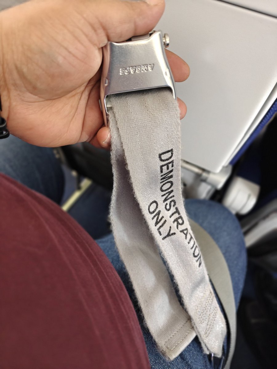 mayursud's tweet photo. @IndiGo6E onboard 6E6375. Your tall claims fall flat l. Asked for a extention seat belt and I get a demo belt by Vidushuli that not fit for use and it doesn't match the buckle. You are running a unsafe operation with untrained staff. @DGCAIndia @PMOIndia https://t.co/qnX7xORBdG