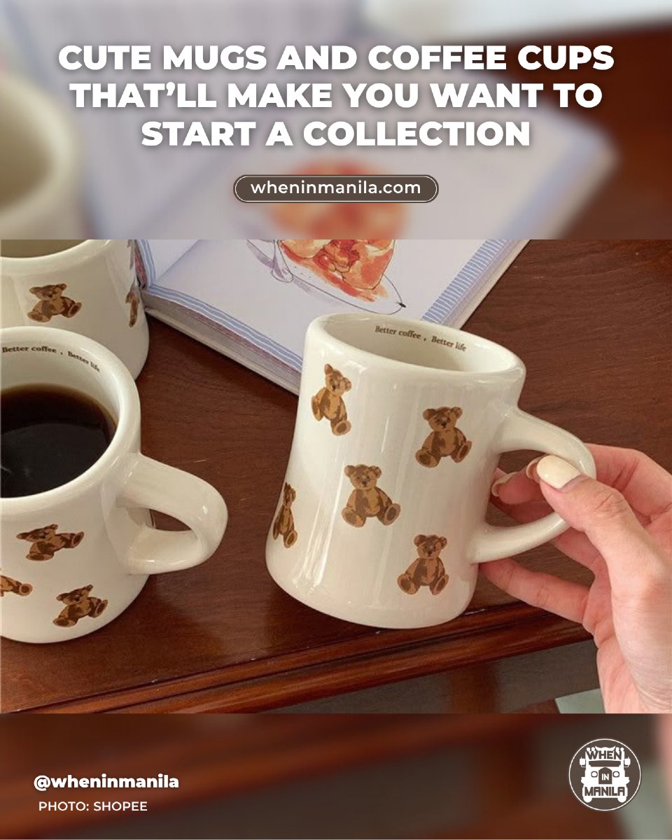 Your coffee deserves a cuter cup. ☕✨ These mugs are all under ₱400 and dangerously collectible—you’ve been warned.

Start your mug era here: f.mtr.cool/jumgwjyrmu