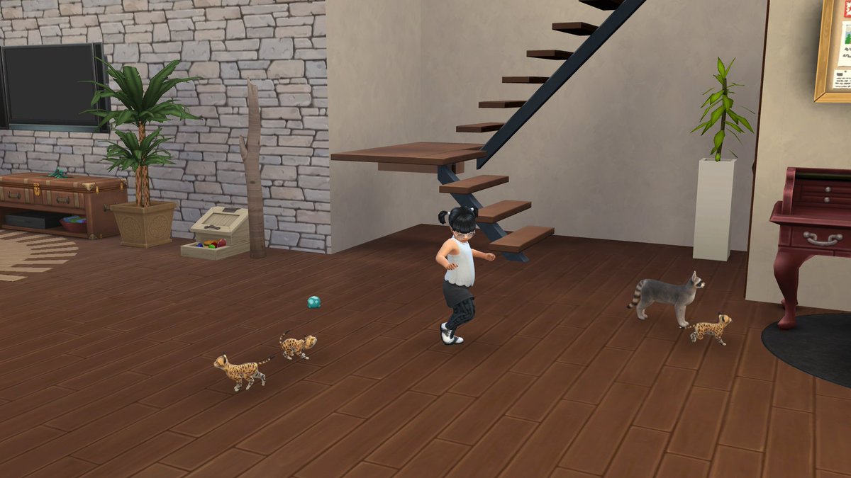 TheBlueMM's tweet image. pets being cute