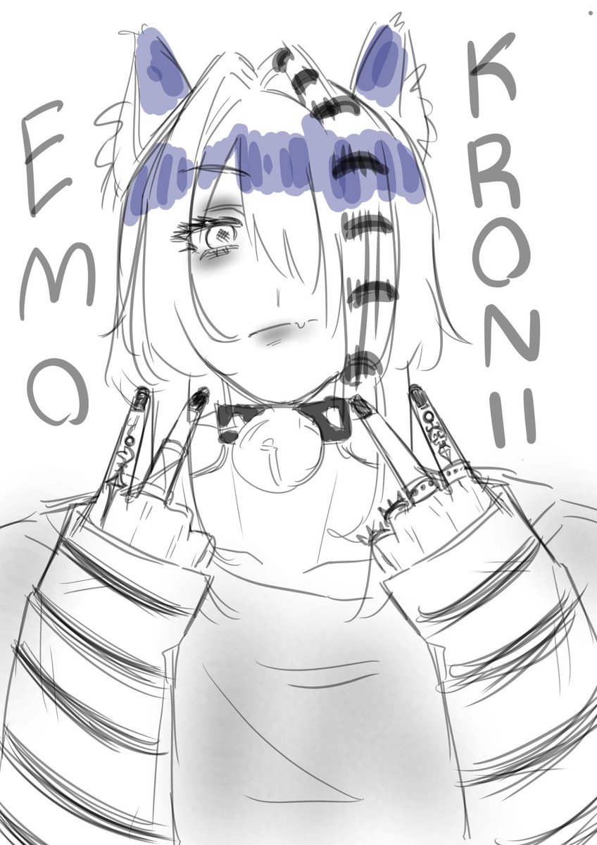 Macchi_111's tweet photo. 😼👨🏻‍🎤 #kroniillust https://t.co/lq201J0L7G