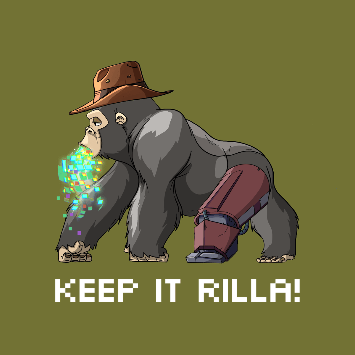 Ohh shit, RILLAZ DEPIX flips RILLAZ for the first time 👀 

It's simple, just gotta keep it RILLA 🦍

I will never stop building 🪓