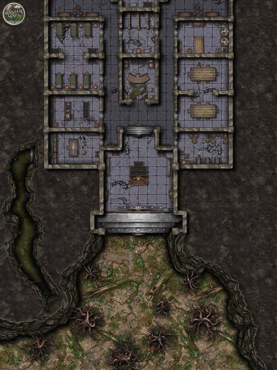 master_maps's tweet image. UnderWorld Refuge A [30x40] #dnd #dndmaps #ttrpgmaps #tabletoprpg #battlemap patreon.com/posts/underwor…