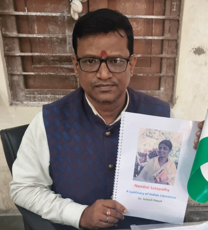 Prof.Subash Nayak (@profsubashnayak) on Twitter photo #Bhuban
Tribute to #NandiniSatapathy famous Odia Litterateur <a href="/sahityaakademi/">Sahitya Akademi</a> translation prize winner her death aniversory💐
Proud a book on #NandiniSatapathy #ALuminaryOfIndianLiterature in english language by me,book focus Literary & political achievement of Nandini Devi 🙏 #Bhuban
Tribute to #NandiniSatapathy famous Odia Litterateur <a href="/sahityaakademi/">Sahitya Akademi</a> translation prize winner her death aniversory💐
Proud a book on #NandiniSatapathy #ALuminaryOfIndianLiterature in english language by me,book focus Literary & political achievement of Nandini Devi 🙏
