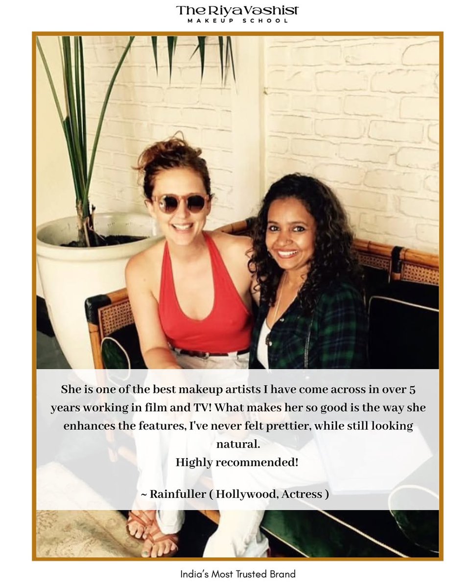rvmua's tweet photo. “She’s one of the best makeup artists I’ve worked with in 5+ years.”
~ Rainfuller, Hollywood Actress 🎬

When stars speak, the industry listens.
𝗧𝗛𝗘 𝗥𝗜𝗬𝗔 𝗩𝗔𝗦𝗛𝗜𝗦𝗧 – where makeup meets mastery. https://t.co/MvEFmJiAho