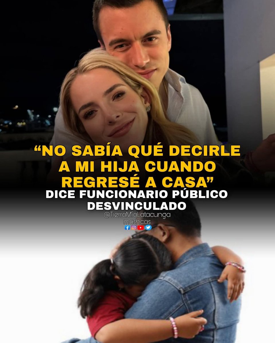 ¡EL NUEVO ECUADOR DE LA INDIFERENCIA GUBERNAMENTAL!
Próximamente, más funcionarios serán desvinculados para que Noboa pueda cumplir su agenda de trabajo con el FMI
