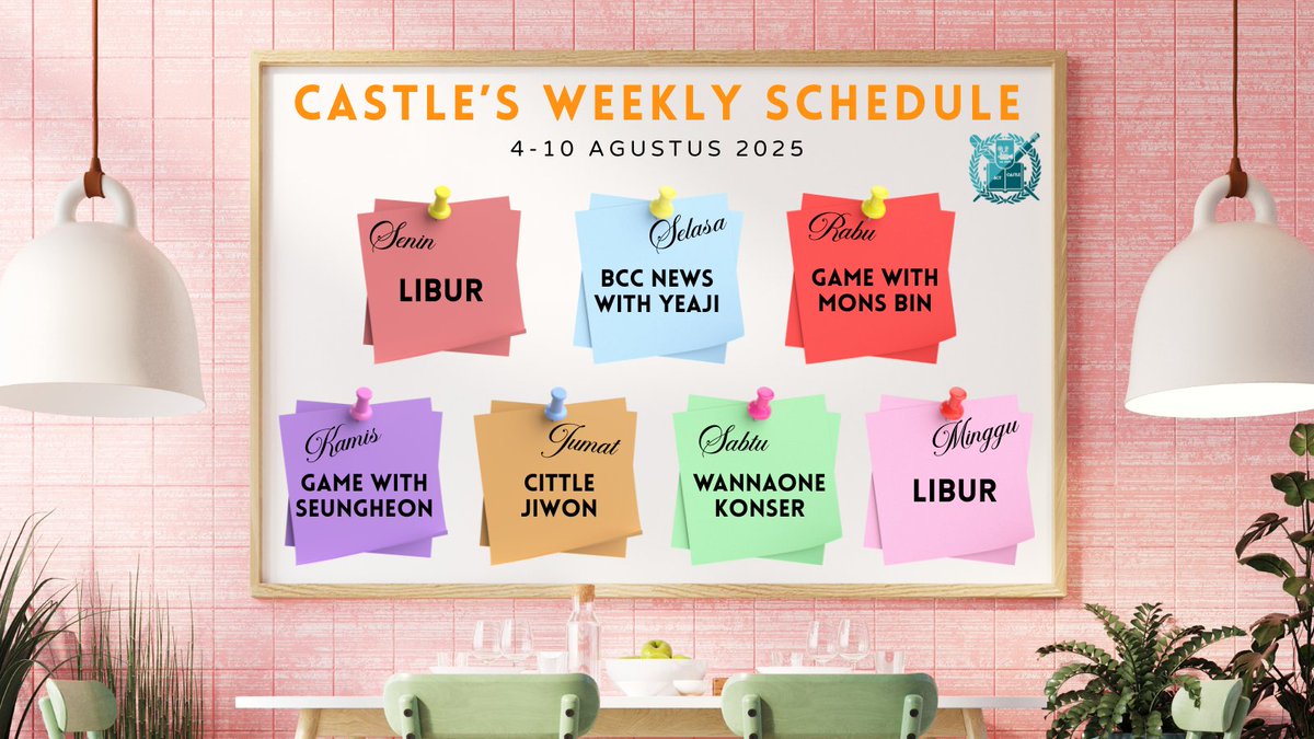 First week after 3 weeks
4-10 Agustus 2025