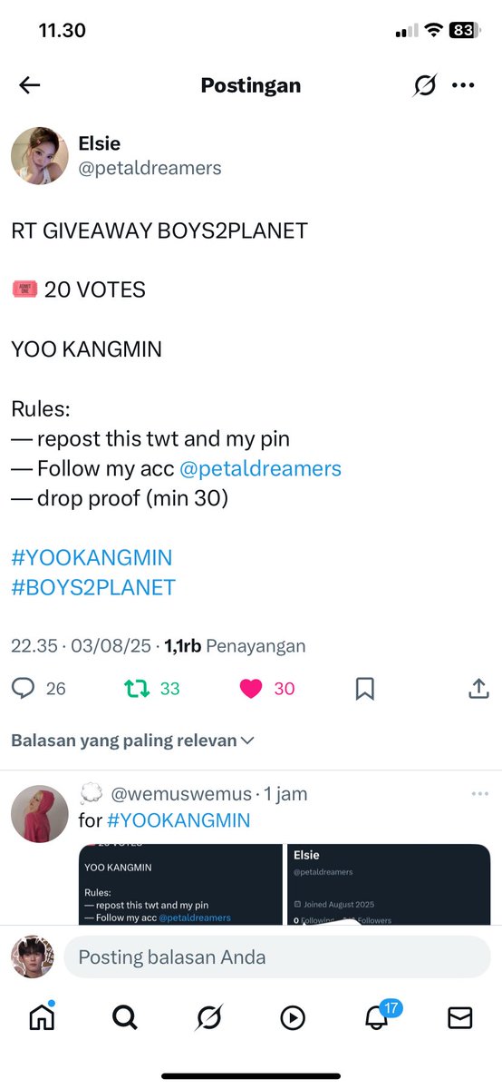 yuzieone's tweet photo. @petaldreamers #YOOKANGMIN https://t.co/VYWmrRxJQt