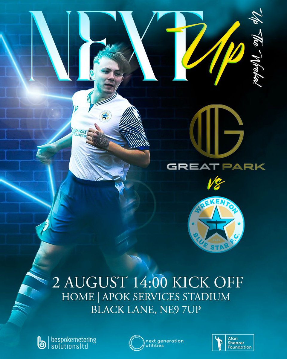 NorthBeastMedia (@northbeastmedia) on Twitter photo The Northern Alliance season is up and running! A few of the latest graphics for <a href="/BlueWrekenton/">Wrekenton Blue Star FC ⭐️⚽️</a>
#UpTheWreka The Northern Alliance season is up and running! A few of the latest graphics for <a href="/BlueWrekenton/">Wrekenton Blue Star FC ⭐️⚽️</a>
#UpTheWreka
