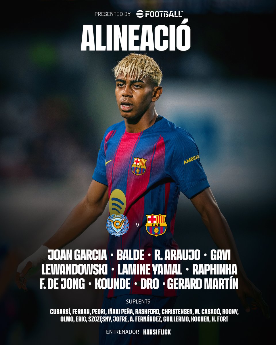 🔥バルサスタメン！ #DaeguBarça