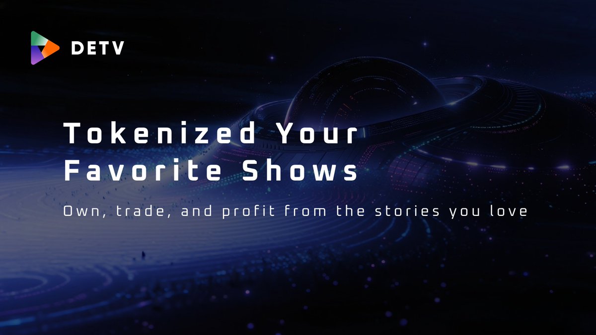 On DeTV, Shorts aren’t just videos.

They’re NFTs:
🧩Characters
🧩Episodes
🧩Soundtracks

Own, trade, and profit from the stories you love.
#DeTV