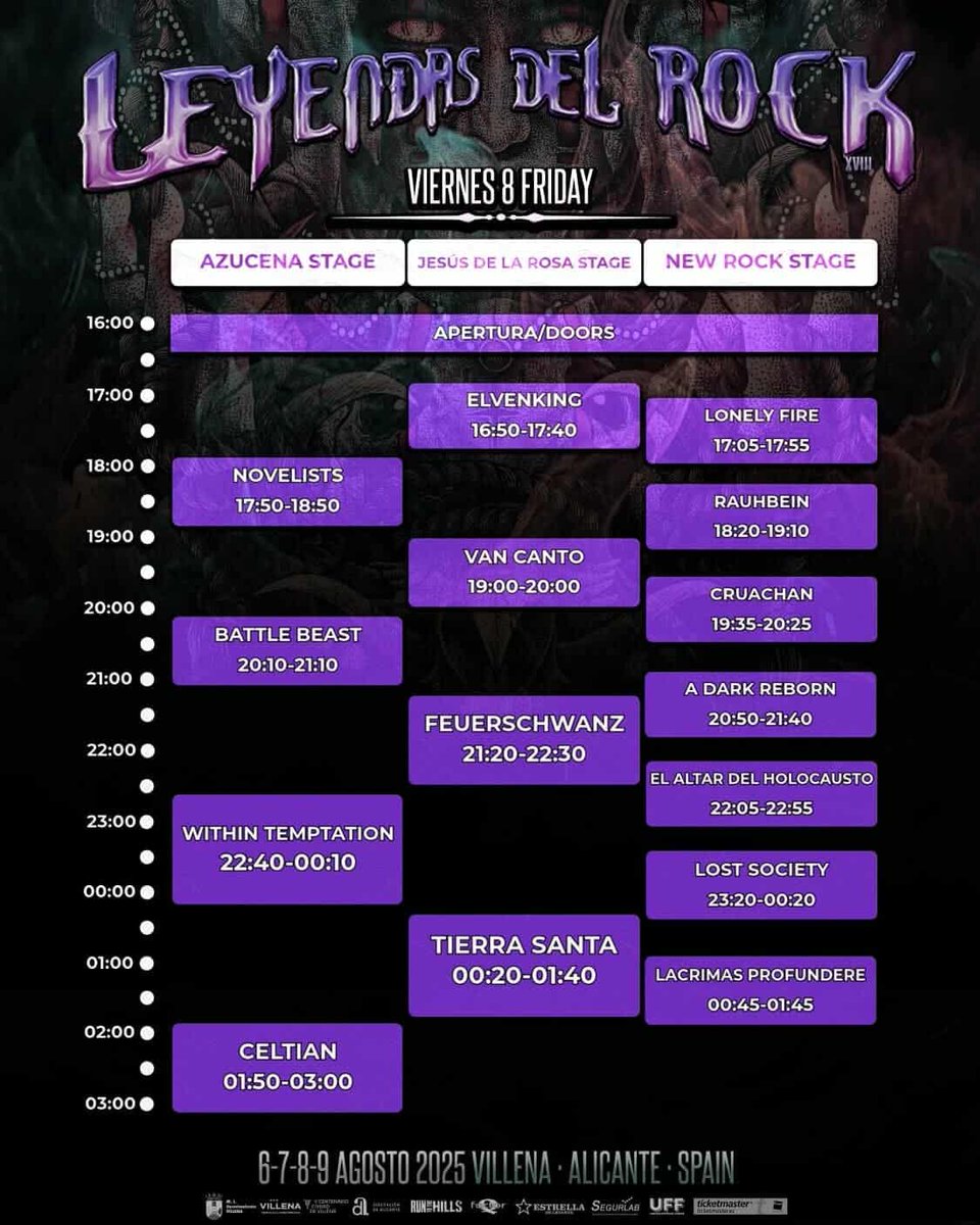 El miércoles  empieza la fiesta del LEYENDAS en Villena.

Are you ready? 

quefas.es/leyendas-del-r…