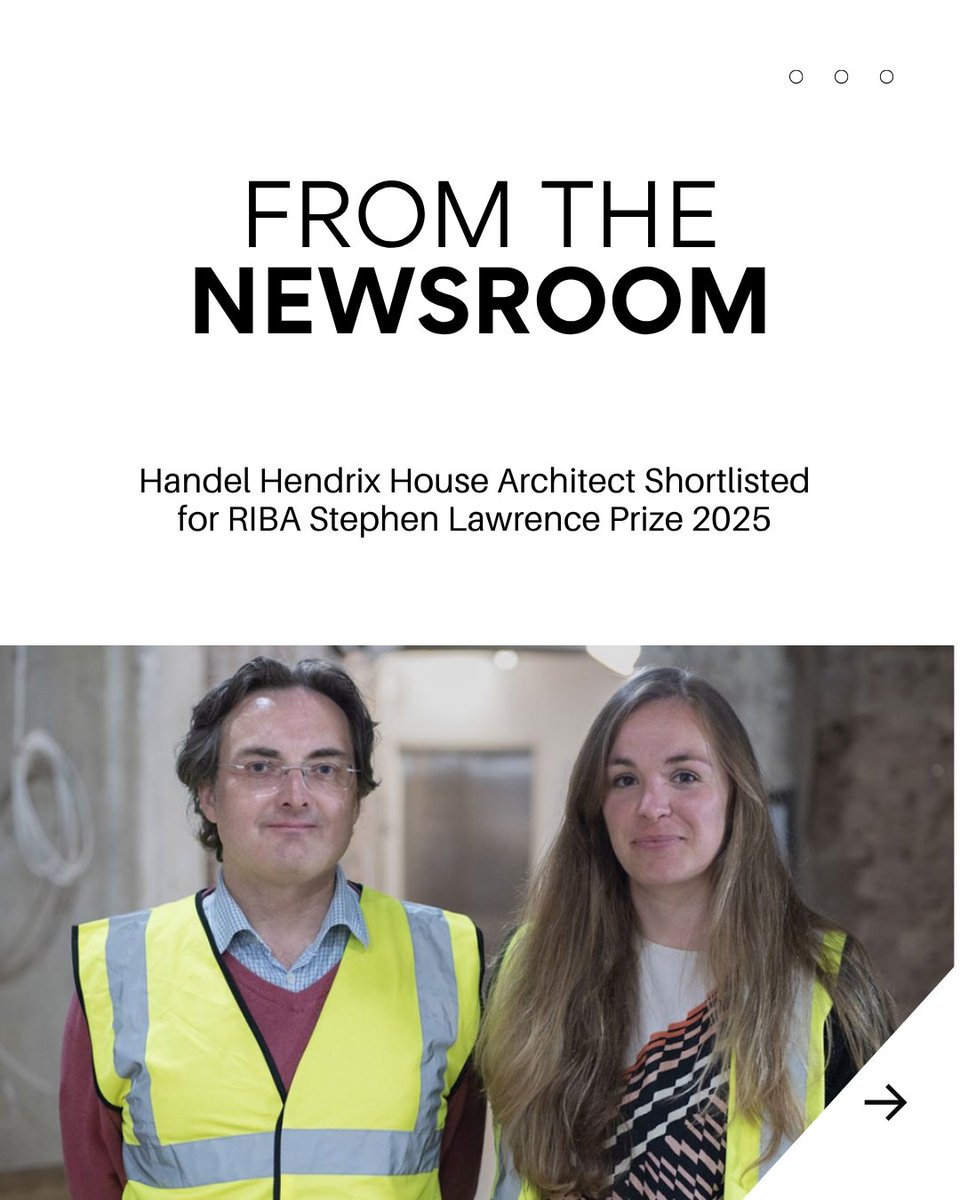Helena Tunbridge’s acclaimed restoration of Handel Hendrix House has earned her a RIBA shortlist spot. A rising star in heritage design.

Read more here.👉architectsdatafile.co.uk/news/project-a…

#RIBA2025 #HeritageArchitecture #HandelHendrixHouse #ADF #ArchitectsDatafile