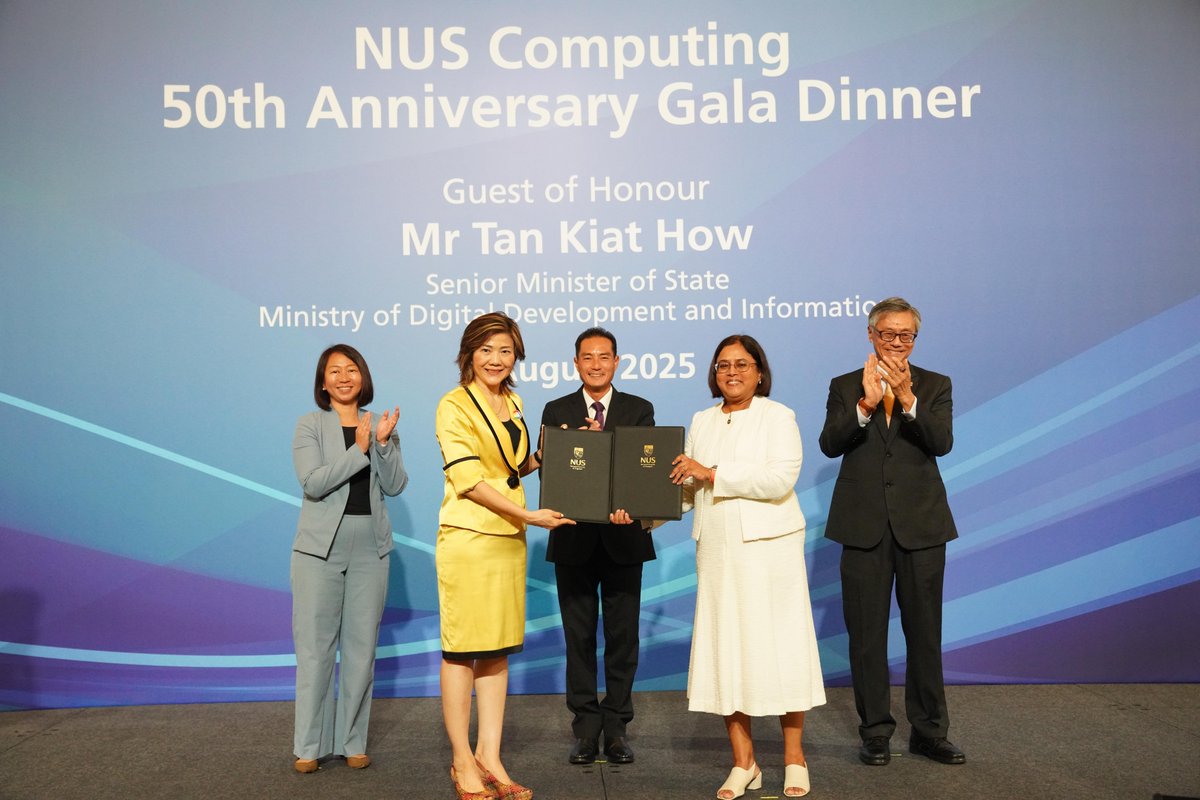 GoogleCloud_SG's tweet photo. It's official! 🇸🇬 We're establishing a joint research and innovation center with @NUSingapore, focusing on: 

🚀 Applied AI in education, legal, healthcare
🚀 Validating new AI solutions via a ☁️-based sandbox
🚀 AI training + certification

Learn more 👉🏼 https://t.co/R8pP7XT9jQ https://t.co/l3FiRp53Ce