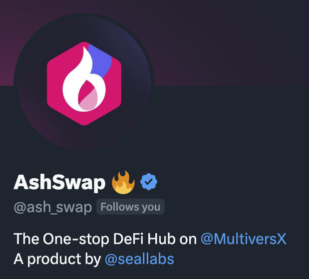 GM. Any <a href="/MultiversX/">Multiversᕽ</a> buddies having this special "Follows you" badge?