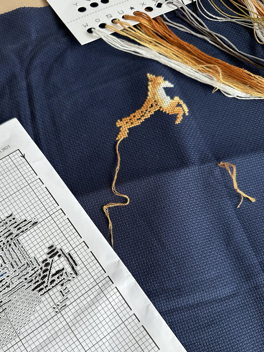 BlackSheepWools's tweet image. Sara is mixing it up this summer and cross stitching some days as a change from knitting and crochet. She is getting ahead of the game and stitching a Christmas #BothyThreads design. 

Kit - ow.ly/Jnrf50Wywb8
Nurge frame - ow.ly/K8PS50Wywba