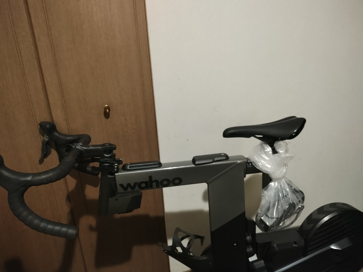 sata37's tweet image. 遂にヤバい奴に手を出しちまった🤭 
お仕事頑張ろ(๑•̀ㅂ•́)و✧
#wahoo #wfbike