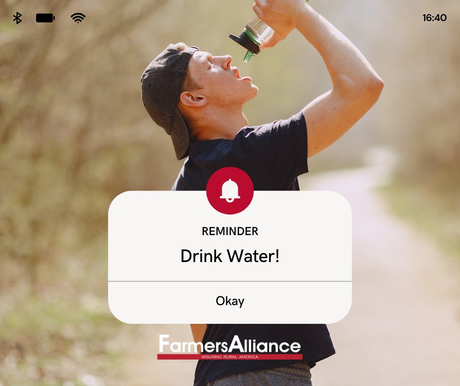 farmersalliance's tweet image. Each week, our wellness committee has fun activities to help our FAMI-ly make drinking water a daily priority! Join us and make drinking water a priority this month. #HydrationChallenge #DontWaitHydrate