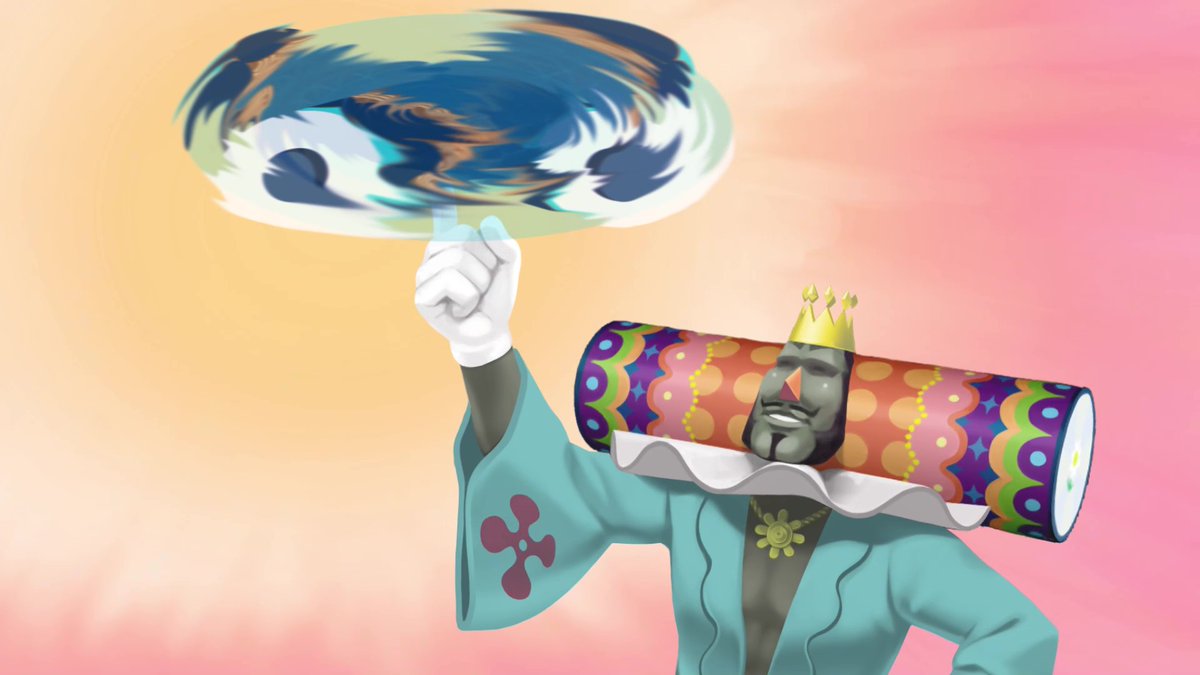 『＃ワンス・アポン・ア・塊魂』ってナニ？
╰━ V━━━━━━━━━━━╯

今作も王様が大暴れ！？
新作のあらすじをチラ見せ👀

📕ーーーーーーーーーーーーーーーー
物語は王様ファミリーがお城の大掃除をしているところから始まります。
みんなで掃除をしている中で見つけた、奇妙な巻物。