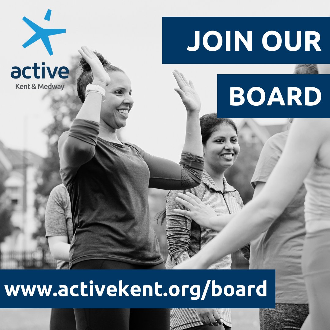 Active Kent & Medway (@active_kent) on Twitter photo 👋We're looking to strengthen our Partnership Board, particularly interested in those with a background and experience in HR or People Development.
👉View the recruitment pack activekent.org/about-us/partn…
OR contact Liz, Active Partnership Director, liz.davidson@kent.gov.uk 👋We're looking to strengthen our Partnership Board, particularly interested in those with a background and experience in HR or People Development.
👉View the recruitment pack activekent.org/about-us/partn…
OR contact Liz, Active Partnership Director, liz.davidson@kent.gov.uk