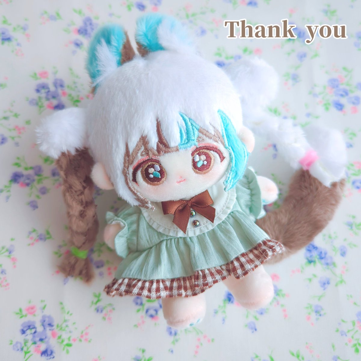 oneteaspoon23's tweet photo. もるさん(@mumuurumo)のJPGOで밍냐 (ミンニャ)ちゃんをお迎えしました。
迅速丁寧なご対応、誠にありがとうございました。

髪の毛の白い部分と茶色の部分がソフトクリームミックスのようで美味しそうです🍦
お団子と三つ編みの髪型がとても可愛いです💕

♡🧸♡
09🌿 様 (@09_ipp)
대단히 감사합니다. https://t.co/e4n3FcLWJk